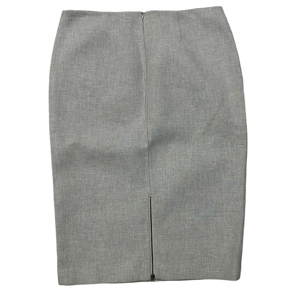 Jennifer Tattanelli Made in Italy Gray Wool Blend Pencil Skirt Size Large - Picture 4 of 5